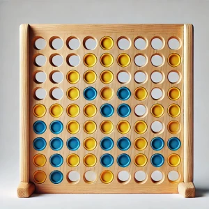 Jeu 4 en ligne pour enfants d'école primaire.