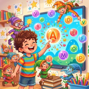 Jeu Clic Lettres pour reconnaître les lettres de l’alphabet